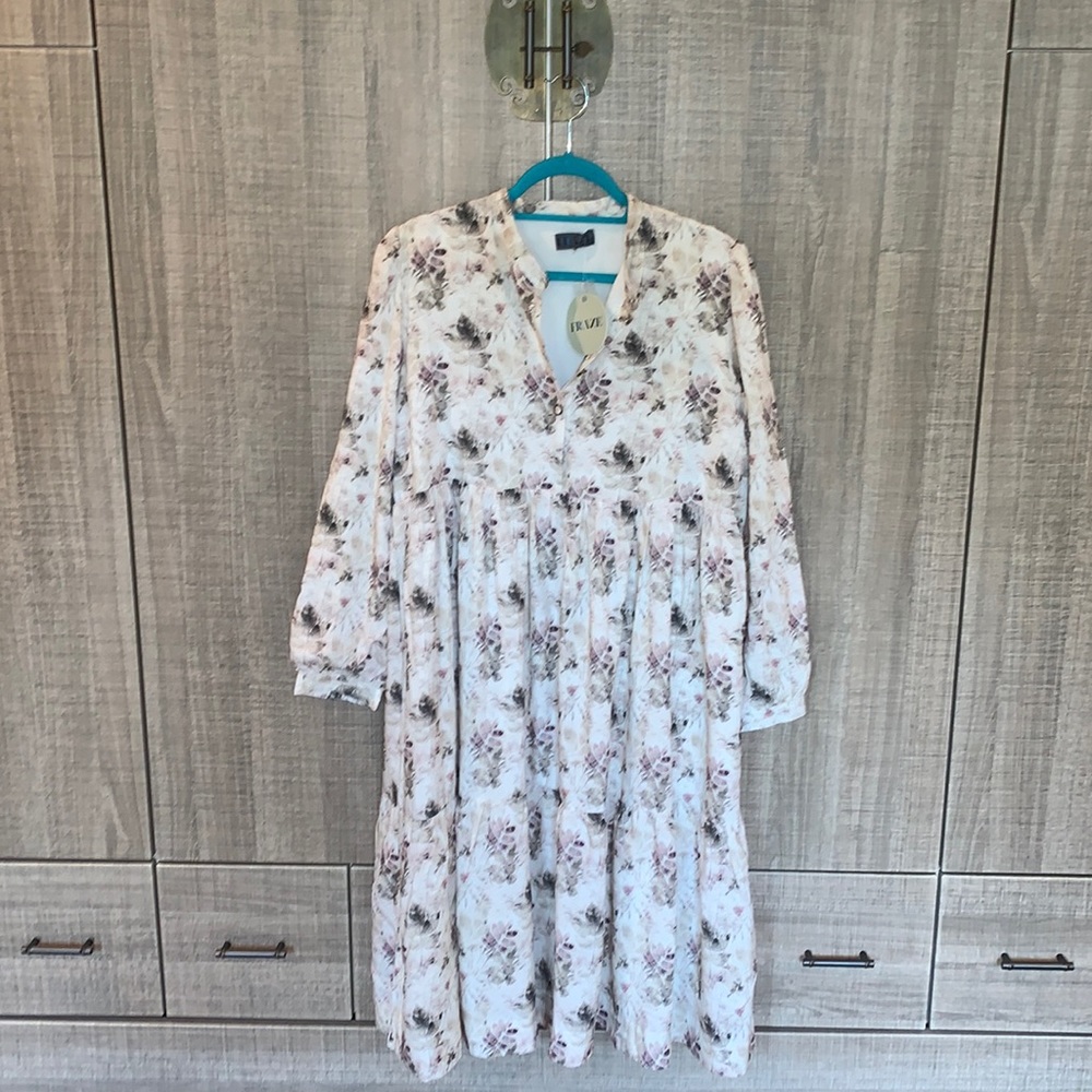 FRAZE Long Sleeve Dress‎